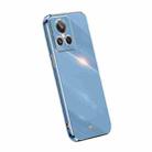 For Realme GT2 Explorer Master XINLI Straight Edge 6D Electroplate TPU Phone Case(Celestial Blue) - 1