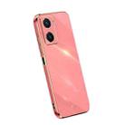 For vivo Y77 5G XINLI Straight Edge 6D Electroplate TPU Phone Case(Hawthorn Red) - 1
