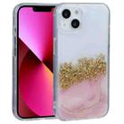 For iPhone 14 Plus DFANS DESIGN Dual-color Starlight Shining Phone Case (Pink) - 1