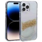 For iPhone 14 Pro DFANS DESIGN Dual-color Starlight Shining Phone Case(White) - 1