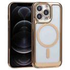 For iPhone 12 Pro MagSafe Electroplating TPU Phone Case(Gold) - 1