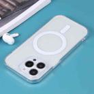 For iPhone 11 Pro Max MagSafe Electroplating TPU Phone Case (Transparent) - 4