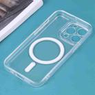 For iPhone 11 Pro Max MagSafe Electroplating TPU Phone Case (Transparent) - 5
