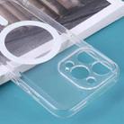For iPhone 11 Pro Max MagSafe Electroplating TPU Phone Case (Transparent) - 6