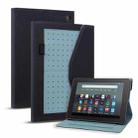 For Amazon Fire 7 2022 Business Storage Smart Leather Tablet Case(Black) - 1