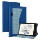 For Amazon Paperwhite 5 Business Storage Smart Leather Tablet Case(Blue) - 1
