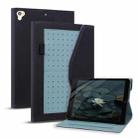 Business Storage Smart Leather Tablet Case For iPad 9.7 2018 / 2017(Black) - 1