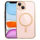 For iPhone 11 MagSafe Electroplating Straight TPU Phone Case (Gold) - 1