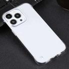 For iPhone 14 Pro Half Edging PC Phone Case(Transparent) - 1