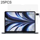 25 PCS 9H Explosion-proof Tempered Glass Film For MacBook Air 13.6 inch A2681 2022, No Retail Package - 1