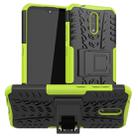 For Nokia 2.3 Tire Texture Shockproof TPU+PC Protective Case with Holder(Green) - 1