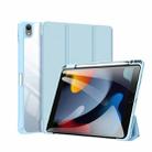 DUX DUCIS TOBY Series PU + PC + TPU Tablet Case For iPad 10.2 2022(Blue) - 1