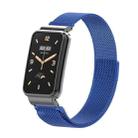 For Xiaomi Mi Band 7 Pro Milan Magnetic Metal Watch Band(Royal Blue) - 1