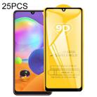 For Samsung Galaxy A31 25 PCS 9D Full Glue Full Screen Tempered Glass Film - 1