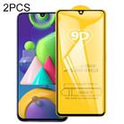 For Galaxy M21 25 PCS 9D Full Glue Full Screen Tempered Glass Film - 1