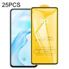 For Vivo X30 Pro 25 PCS 9D Full Glue Full Screen Tempered Glass Film - 1