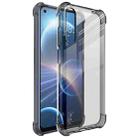 For HTC Desire 22 Pro 5G imak All-inclusive Shockproof Airbag TPU Case (Transparent Black) - 1