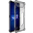 For Asus ROG Phone 6 imak All-inclusive Shockproof Airbag TPU Case (Transparent Black) - 1