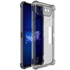 For Asus ROG Phone 6 Pro imak All-inclusive Shockproof Airbag TPU Case (Transparent Black) - 1