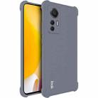 For Xiaomi 12 Lite 5G IMAK All-inclusive Shockproof Airbag TPU Phone Case (Matte Grey) - 1