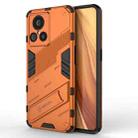 For Realme GT2 Explorer Master PC + TPU Shockproof Case with Invisible Holder(Orange) - 1