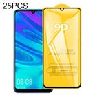 For Huawei P Smart 2020 25 PCS 9D Full Glue Full Screen Tempered Glass Film - 1