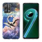 For Realme 9 Pro 5G Ring Holder 2.0mm Airbag TPU Phone Case(Whale) - 1
