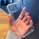 For iPhone 14 Pro Space Fine Hole Transparent TPU Shockproof Protective Case - 1