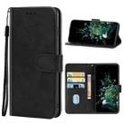 For OnePlus Ace Pro Leather Phone Case(Black) - 1