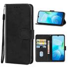 For vivo Y55 Leather Phone Case(Black) - 1