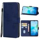 For vivo Y55 Leather Phone Case(Blue) - 1