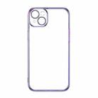 For iPhone 14 TOTUDESIGN AA-155 Series Electroplating TPU Phone Case (Purple) - 1