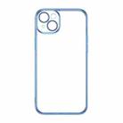 For iPhone 14 TOTUDESIGN AA-155 Series Electroplating TPU Phone Case (Blue) - 1