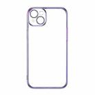 For iPhone 14 Plus TOTUDESIGN AA-155 Series Electroplating TPU Phone Case (Purple) - 1