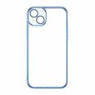 For iPhone 14 Plus TOTUDESIGN AA-155 Series Electroplating TPU Phone Case (Blue) - 1