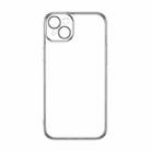 For iPhone 14 Plus TOTUDESIGN AA-155 Series Electroplating TPU Phone Case (Silver) - 1