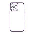 For iPhone 14 Pro Max TOTUDESIGN AA-155 Series Electroplating TPU Phone Case (Purple) - 1