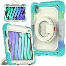 For iPad mini 6 Bracelet Holder Silicone + PC Tablet Case(Colorful Blue) - 1
