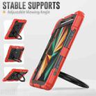 For iPad Pro 11 2022 / 2021 Bracelet Holder Silicone + PC Tablet Case For iPad Pro 11(Red) - 6