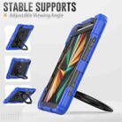For iPad Pro 11 2022 / 2021 Bracelet Holder Silicone + PC Tablet Case For iPad Pro 11(Blue) - 6