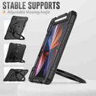 For iPad Pro 12.9 2021 Bracelet Holder Silicone + PC Tablet Case(Black) - 6