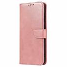 For OPPO A55 5G Calf Texture Buckle Flip Leather Phone Case(Rose Gold) - 2