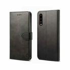 For Huawei P20 Pro GUSSIM Business Style Horizontal Flip Leather Case with Holder & Card Slots & Wallet(Black) - 1