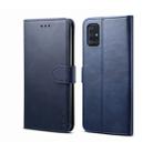 For Galaxy S20 GUSSIM Business Style Horizontal Flip Leather Case with Holder & Card Slots & Wallet(Blue) - 1