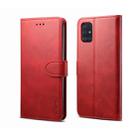 For Galaxy S20 Plus GUSSIM Business Style Horizontal Flip Leather Case with Holder & Card Slots & Wallet(Red) - 1