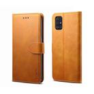 For Galaxy S20 Ultra GUSSIM Business Style Horizontal Flip Leather Case with Holder & Card Slots & Wallet(Khaki) - 1