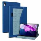 For Lenovo Tab P11 Business Storage Leather Tablet Case(Blue) - 1