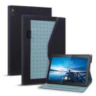 For Lenovo Tab M10 TB-X605L Business Storage Leather Tablet Case(Black) - 1