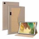 For Samsung Galaxy Tab A7 Lite Business Storage Leather Tablet Case(Khaki) - 1
