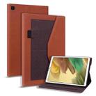 For Samsung Galaxy Tab A7 Lite Business Storage Leather Tablet Case(Brown) - 1